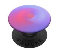 Soft Violet Coral Gradient | Modern Abstract Energy Flow PopSockets PopGrip Adhésif
