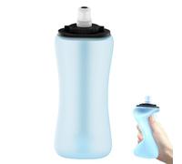Soft Water Bottles Soft Leakproof Portable Foldable Container | Sports Water Bottle for Beach Stadium Summer Park Camping Picnic Walking Travel Hiking Sports Cycling Backpacking