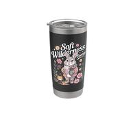 Soft Wilderness Energy Bunny Camping Gobelet isotherme en acier inoxydable double paroi