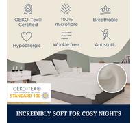 Soft Wonder Edition Parure de lit 135 x 200 cm microfibre