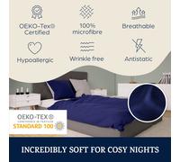 Soft Wonder Edition Parure de lit 140 x 200 cm microfibre