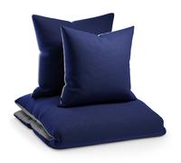 sleepwise Soft Wonder Ensemble de Housses de Couette 2 Personnes en Microfibre Oeko-TEX®, Housses de Couette et d'oreiller Lavables en Machine, Respirantes, Antistatiques, Hypoallergéniques, 200x200