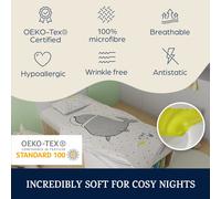 Soft Wonder Kids-Edition Parure de lit 100 x 135 cm 40 x 60 cm microfibre respirante