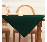 Softalker Nappe Vert foncé 80x80 cm-Nappe Jacquard idéale pour Table Basse ou Petit Balcon Pendant Noël.Imperméable,Anti-Huile,Anti-Taches,décor Festif Parfait comme Cadeau de Noël.