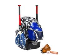 Softball Backpack Bag, Baseball Sports Gear, Lightweight Shoe Compartment with Quick Carry, Compact Training Set with Easy Hold, Home Accessories for Spring Practice Travel Game School Football Soccer
