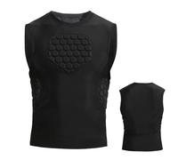 Softball Body Chest Guard Athletic Heart Shield, Protector Gear | Perfect Ideal Suitable for Men Women Boys Girls Football Training Sport, Sports with the Possibility of Collision
