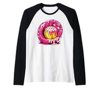 Softball Drip Ice Cream Sprinkles Softball Glove Kids Girls Manche Raglan