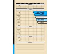 Softball Game Day Journal: Record and Track Your Individual Playing Stats | For High School Players | 7 Innings | 40 Games | Small