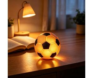 Softball Night Light Gift, Baseball Night Light Decoration Led Lamp with Red Stitching, Dynamic Passionate Bedside Decor Reading Lamp,Sports Souvenir Gifts for Bedroom,Living Room,Home,Office