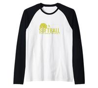 Softball Rien de Doux à ce Sujet Manche Raglan
