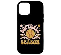 Softball Saison Rétro Vintage Sports Softball Mom Coque pour iPhone 12 Mini