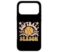 Softball Saison Rétro Vintage Sports Softball Mom Coque pour iPhone 17 Pro Max