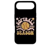 Softball Saison Rétro Vintage Sports Softball Mom Coque pour iPhone Air