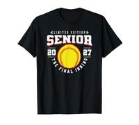 Softball Senior 2027 La dernière Manche T-Shirt Graphique avec Valeur