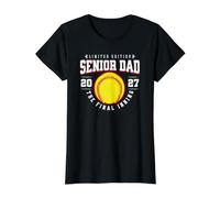 Softball Senior Dad 2027 La dernière Manche T-Shirt Graphique avec Valeur