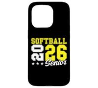 Softball Senior Soirée Softball Senior 2026 Graduation 23 Coque pour iPhone 15 Pro