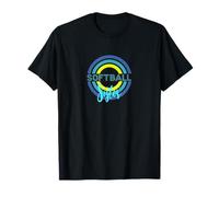 Softball Sister avec cercles de softball modernes T-Shirt