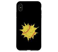 Softball Sport Spot Team Baseball Coque pour iPhone XS Max