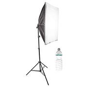 Softbox Kit Eclairage Photo Studio avec 150W 5500K Ampoule CFL, Support de Lumière, Softbox pour Portrait Produit Tournage Youtube Photographie