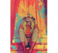 Softcover Graph Journal - A4 Grid Notebook with 0.5cm (0.196inch) Spacing - 120 Pages Featuring a Girl with Red Glasses on the Cover: Stylish Graph ... Journaling, Sketching & Creative Planning