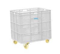 Softee Chariot à Balles Inox Wheels Pu
