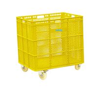 Softee Chariot à Balles Inox Wheels Pu