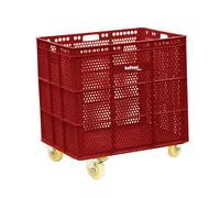 Softee Chariot à Balles Inox Wheels Pu