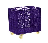 Softee Chariot à Balles Inox Wheels Pu
