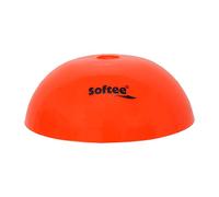 Lot de 10 cônes rond d'entraînement Softee Rouge TU