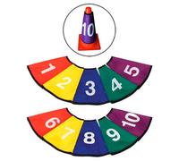 Softee Couverture De Cônes D´entraînement Set 10 Chiffres