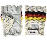 Softee Gants d'haltérophilie - Noir/Blanc/Jaune/Rouge - Taille M
