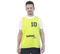 Softee Numbered 1-5 Training Bib 5 Units Jaune Junior Homme