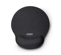 Urban Factory - Tapis de souris Softee - Repose-poignet en gel ergonomique - Noir