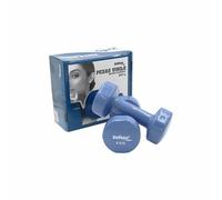 Softee Vinilo S Set 4kg Haltère bleu 4 kg Bleu 4 kg