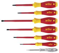 Softfinish VDE Isolé Fendue Et Phillips Tournevis Set, 7 Pièce - 00834