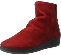 Softinos Ayo411sof Nobuck, Bottes slouch femme - rouge - Rot (Red),