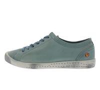 Softinos Femme Sneakers ISLA, Dame,Chaussures de Skateboard,Semelle intérieure Amovible,Chaussure de Sport,Low-Top,Bleu (Diesel / 530),38 EU / 5 UK