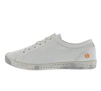 Softinos Femme Sneakers ISLA, Dame,Chaussures de Skateboard,Semelle intérieure Amovible,Chaussure de Sport,Low-Top,Blanc (White / 534),39 EU / 6 UK