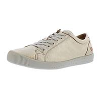 Softinos Femme Sneakers ISLA, Dame,Chaussures de Skateboard,Semelle intérieure Amovible,Chaussure de Sport,Low-Top,Or (Champagne / 611),37 EU / 4.5 UK