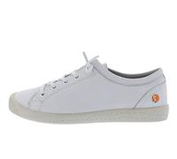 Softinos Femme Sneakers ISLA II, Dame,Chaussures de Skateboard,Semelle intérieure Amovible,Chaussure de Sport,Low-Top,Blanc (White / 028),39 EU / 6 UK