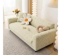 SOFTNEST Couverture de canapé à l'épreuve des Rayures de Chat et élastique élevé, canapé Tout Compris pour Le Salon, Coussin de Chenille antidérapant(Matcha Green,2 Seater Sofa)