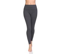 SOFTSAIL Legging Femme Coton Taille Haute Pleine Longueur Contrôle du Ventre Extensible Panneau Élastique Pantalon Dames Gym Fitness Yoga Minceur Leggings Plus La Taille LWP Graphite 52