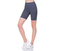 SOFTSAIL Leggings 1/2 en coton majoritaire pour femme - Short de sport actif décontracté au-dessus du genou - Tailles 36 à 56