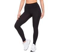 SOFTSAIL Leggings côtelés Taille Haute pour Femme Pantalon de Yoga Extensible Push-up pour la Gym Vêtement de Sport pour Le contrôle du Ventre Respirant et Confortable, Taille L/XL, Black