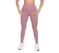SOFTSAIL Leggings côtelés Taille Haute pour Femme Pantalon de Yoga Extensible Push-up pour la Gym Vêtement de Sport pour Le contrôle du Ventre Respirant et Confortable, Taille S/M, Rose