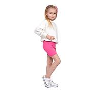 SOFTSAIL Leggings Filles Collants De Cyclisme Courte Danse Sportive en Coton Respirant Confortable Extensible Rose Bébé 2-3 Ans