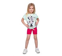 SOFTSAIL Leggings Filles Collants De Cyclisme Courte Danse Sportive en Coton Respirant Confortable Extensible Rose 4-5 Ans