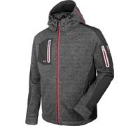 Softshell de travail Würth MODYF Hydra grise Gris foncé 3XL