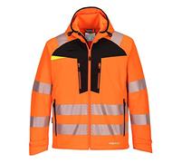 Softshell haute visibilité DX4 - DX475, Orange / noir, 6XL