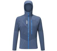 Veste softshell millet rutor xcs air hoodie bleu homme